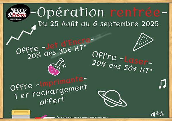 Opération rentrée 2025